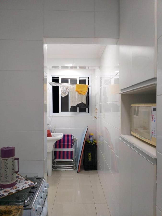 Apartamento Temporada Pe Na Areia Mongaguá Eksteriør bilde
